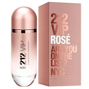212 VIP Rose For Women by Carolina Herrera Eau De Parfum; 4.2 oz BNIB